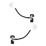 Maxbell Bicycle Bell Rearview Mirror Rotatable Easy to Install Bike Mirror with Bell Left