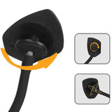 Maxbell Bicycle Bell Rearview Mirror Rotatable Easy to Install Bike Mirror with Bell Left