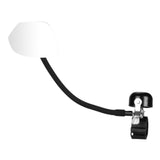 Maxbell Bicycle Bell Rearview Mirror Rotatable Easy to Install Bike Mirror with Bell Left