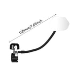 Maxbell Bicycle Bell Rearview Mirror Rotatable Easy to Install Bike Mirror with Bell Right