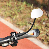 Maxbell Bicycle Bell Rearview Mirror Rotatable Easy to Install Bike Mirror with Bell Right