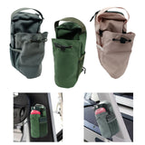 Maxbell Magnetic Water Bottle Carrier Bag for Travel Accessory Multipurpose Portable Grey