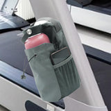 Maxbell Magnetic Water Bottle Carrier Bag for Travel Accessory Multipurpose Portable Grey