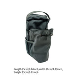 Maxbell Magnetic Water Bottle Carrier Bag for Travel Accessory Multipurpose Portable Grey