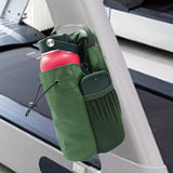 Maxbell Magnetic Water Bottle Carrier Bag for Travel Accessory Multipurpose Portable Green