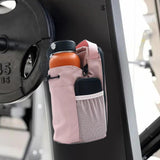 Maxbell Magnetic Water Bottle Carrier Bag for Travel Accessory Multipurpose Portable Pink