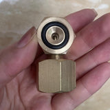 Maxbell Diving Gas Cylinder Connector Accessories Replacement Refill Fitting Adapter