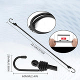 Maxbell Heavy Duty Bungee Cord with Hooks Utility Rope Hooks for Camping Bikes Cargo 2 Pieces