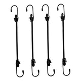 Maxbell Heavy Duty Bungee Cord with Hooks Utility Rope Hooks for Camping Bikes Cargo 4 Pieces