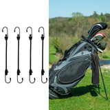 Maxbell Heavy Duty Bungee Cord with Hooks Utility Rope Hooks for Camping Bikes Cargo 4 Pieces