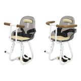 Maxbell Electric Bicycles Front Mount Seat Portable Easy to Install Kids Seat Saddle Handrail