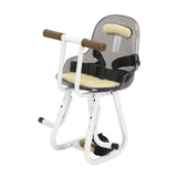 Maxbell Electric Bicycles Front Mount Seat Portable Easy to Install Kids Seat Saddle Handrail