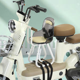 Maxbell Electric Bicycles Front Mount Seat Portable Easy to Install Kids Seat Saddle Handrail