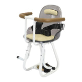 Maxbell Electric Bicycles Front Mount Seat Portable Easy to Install Kids Seat Saddle Guardrail