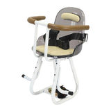 Maxbell Electric Bicycles Front Mount Seat Portable Easy to Install Kids Seat Saddle Guardrail