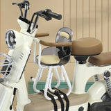 Maxbell Electric Bicycles Front Mount Seat Portable Easy to Install Kids Seat Saddle Guardrail