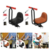 Maxbell Kids Bicycle Front Seat Child Bike Front Saddle for Girls Outdoor Activities Black