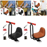 Maxbell Kids Bicycle Front Seat Child Bike Front Saddle for Girls Outdoor Activities Black