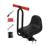 Maxbell Kids Bicycle Front Seat Child Bike Front Saddle for Girls Outdoor Activities Black