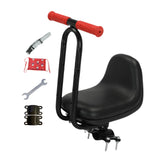 Maxbell Kids Bicycle Front Seat Child Bike Front Saddle for Girls Outdoor Activities Black