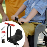 Maxbell Kids Bicycle Front Seat Child Bike Front Saddle for Girls Outdoor Activities Black