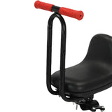 Maxbell Kids Bicycle Front Seat Child Bike Front Saddle for Girls Outdoor Activities Black