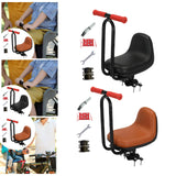 Maxbell Kids Bicycle Front Seat Child Bike Front Saddle for Girls Outdoor Activities Black