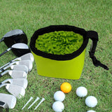 Maxbell Golf Ball Cleaning Bag Compact Golf Club Cleaner for Practicing Women Putter green
