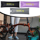 Maxbell Folding Bike Cover Waterproof Transport Protect Cover for Garage Home Travel Black