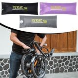 Maxbell Folding Bike Cover Waterproof Transport Protect Cover for Garage Home Travel Black