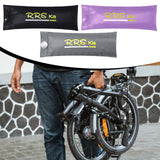 Maxbell Folding Bike Cover Waterproof Transport Protect Cover for Garage Home Travel Black