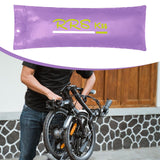 Maxbell Folding Bike Cover Waterproof Transport Protect Cover for Garage Home Travel Purple
