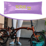 Maxbell Folding Bike Cover Waterproof Transport Protect Cover for Garage Home Travel Purple