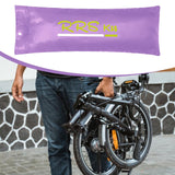 Maxbell Folding Bike Cover Waterproof Transport Protect Cover for Garage Home Travel Purple