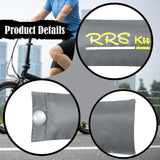 Maxbell Folding Bike Cover Waterproof Transport Protect Cover for Garage Home Travel Gray