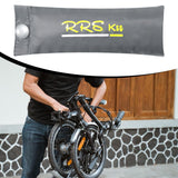 Maxbell Folding Bike Cover Waterproof Transport Protect Cover for Garage Home Travel Gray