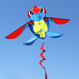 Maxbell Turtle Kite Portable Lightweight Fun Beach Toy for Park Outdoor Game Holiday