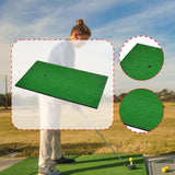 Maxbell Golf Hitting Mat Improve Skills Carpet Practice Pad for Beginner Office Home S