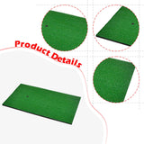 Maxbell Golf Hitting Mat Improve Skills Carpet Practice Pad for Beginner Office Home L
