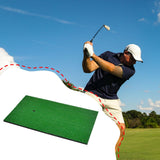Maxbell Golf Hitting Mat Improve Skills Carpet Practice Pad for Beginner Office Home L