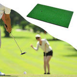 Maxbell Golf Hitting Mat Improve Skills Carpet Practice Pad for Beginner Office Home L