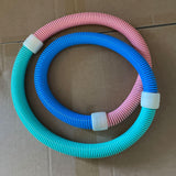 Maxbell Weighted Fitness Hoop Indoor Portable Abdomen Fitness Circles for Gym Adults 1.2kg