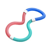 Maxbell Weighted Fitness Hoop Indoor Portable Abdomen Fitness Circles for Gym Adults 1.5kg