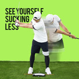 Maxbell Golf Mirror for Putting Alignment Training Aid Practical Acrylic Putting Aid