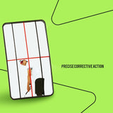 Maxbell Golf Mirror for Putting Alignment Training Aid Practical Acrylic Putting Aid