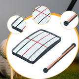 Maxbell Golf Mirror for Putting Alignment Training Aid Practical Acrylic Putting Aid