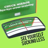 Maxbell Golf Mirror for Putting Alignment Training Aid Practical Acrylic Putting Aid