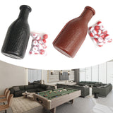 Maxbell Billiard Shaker Bottle Billiard Accessories for Equipment Leisure Sports Toy Black