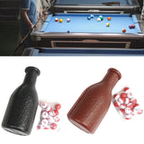 Maxbell Billiard Shaker Bottle Billiard Accessories for Equipment Leisure Sports Toy Black