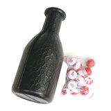 Maxbell Billiard Shaker Bottle Billiard Accessories for Equipment Leisure Sports Toy Black